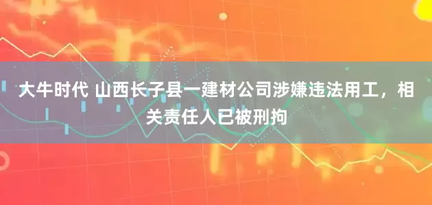 大牛时代 山西长子县一建材公司涉嫌违法用工，相关责任人已被刑拘